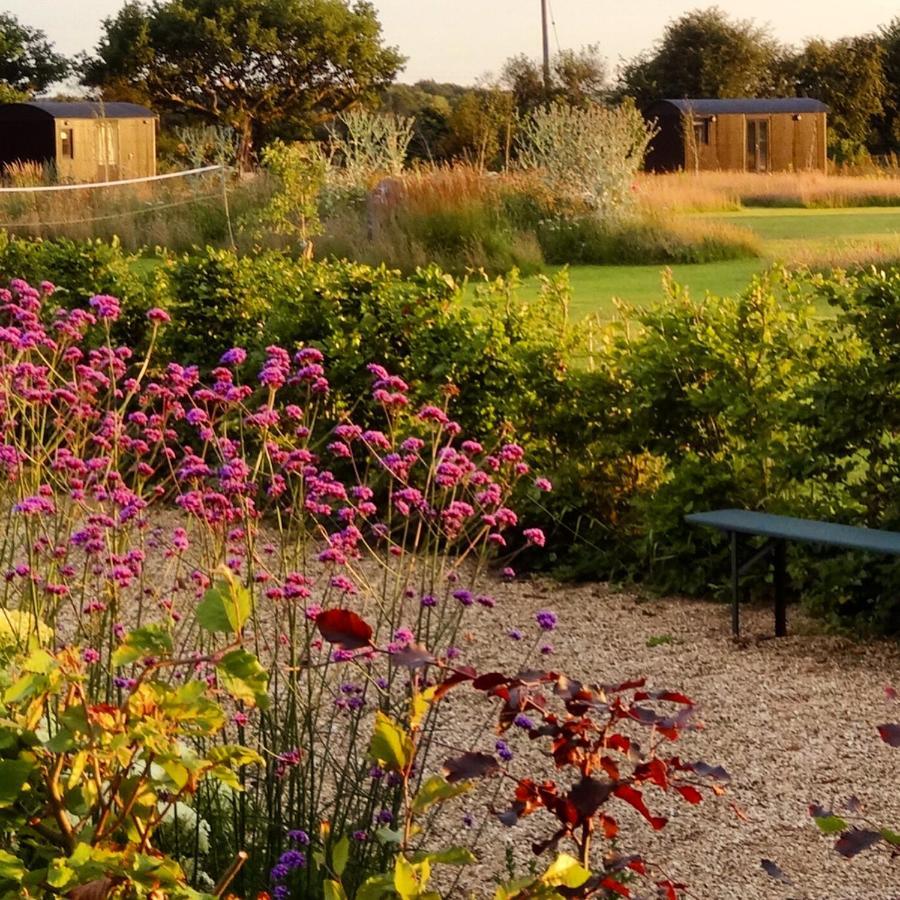 The Oaks Glamping - Magpie Half Shepherds Hut Hotel Colkirk Exterior photo